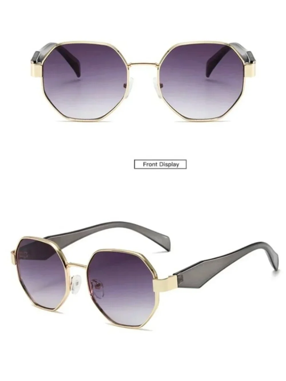 Boutique octagonal gold
